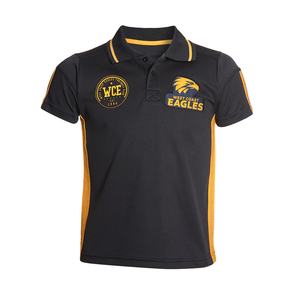 West Coast Eagles Youth Premium Polo