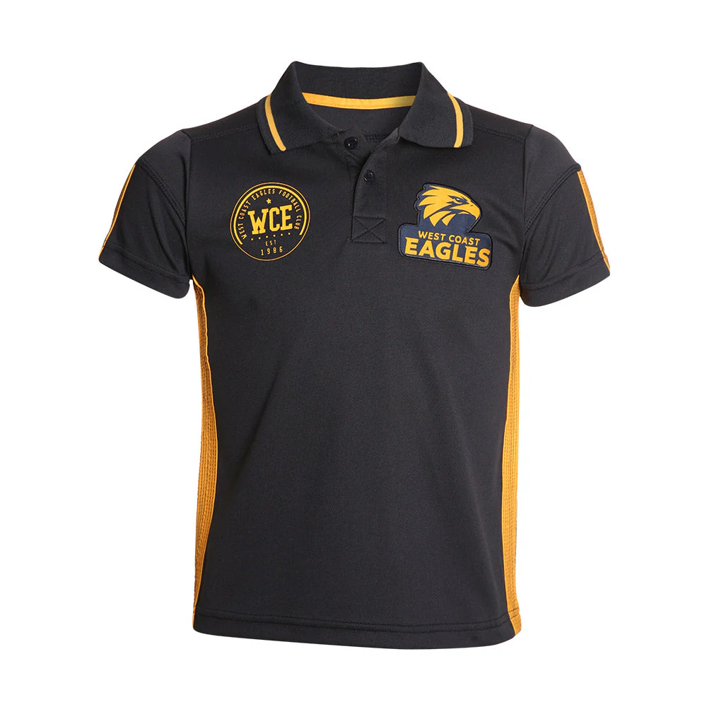 West Coast Eagles Youth Premium Polo - Image 3