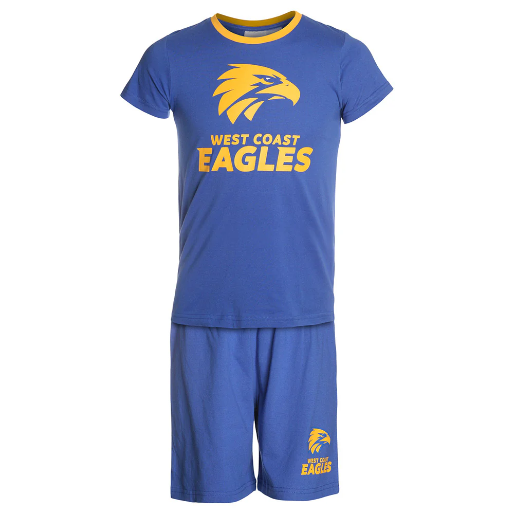 West Coast Eagles Youth Pyjama Set