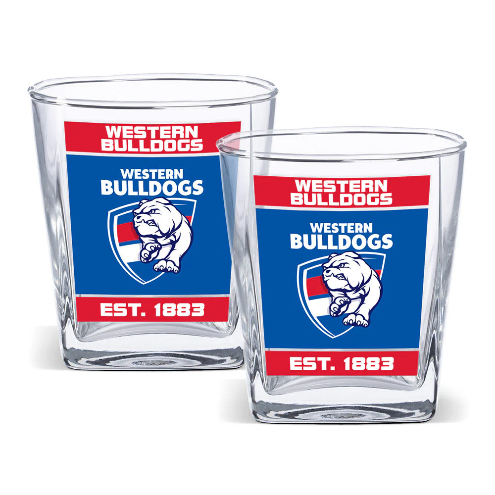 Western Bulldogs 2 Pack Spirit Glass - Image 2