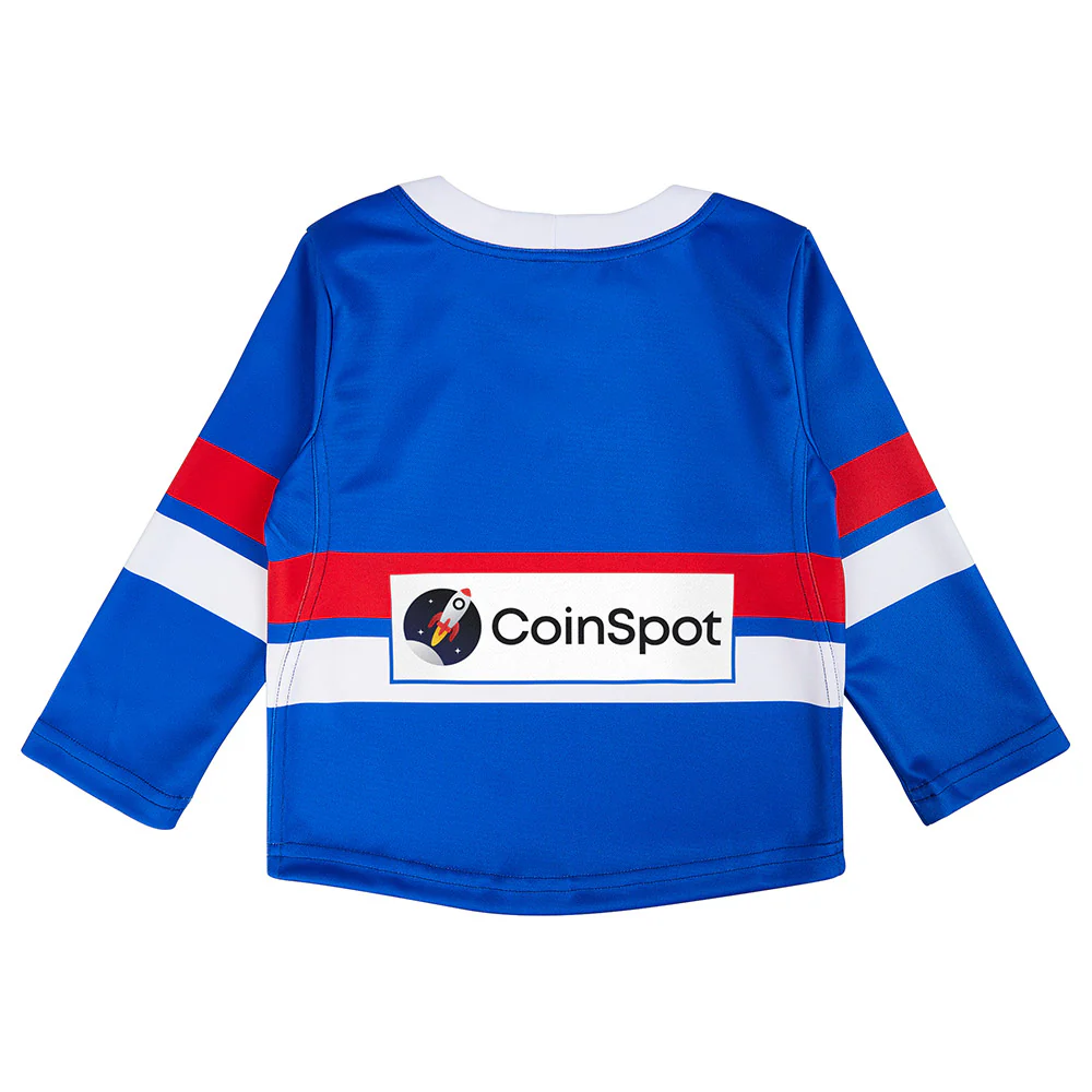 Western Bulldogs 2024 Authentic Infant Long Sleeve Guernsey - Image 2