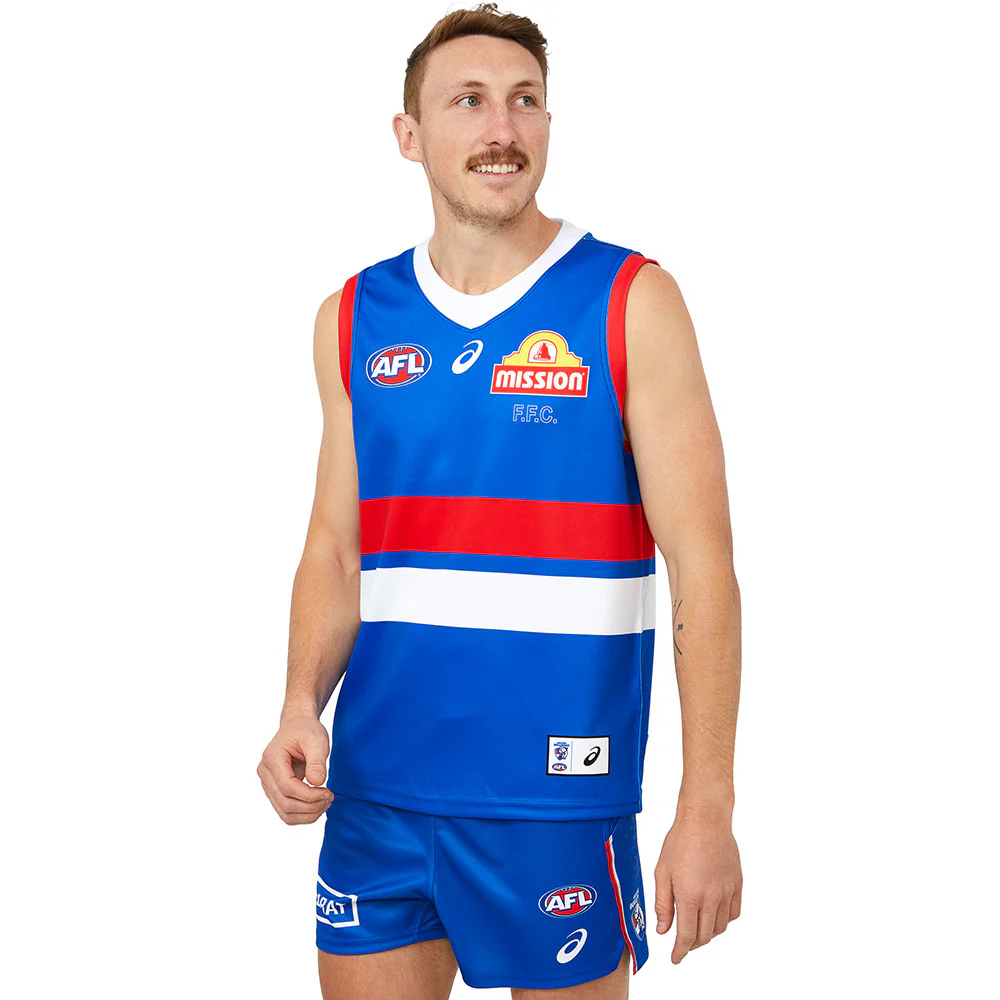 Western Bulldogs 2024 Authentic Mens Home Guernsey - Image 3