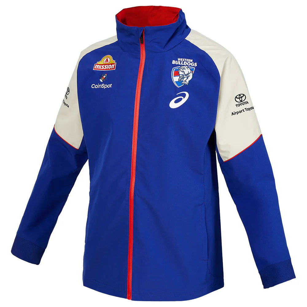 Western Bulldogs 2024 Authentic Mens Team Tech Jacket