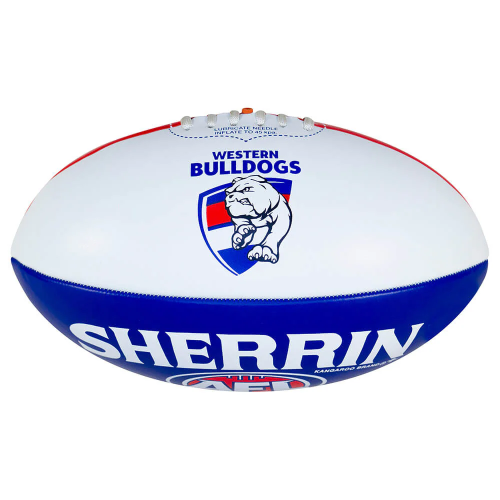 Western Bulldogs Autograph Football Size 3