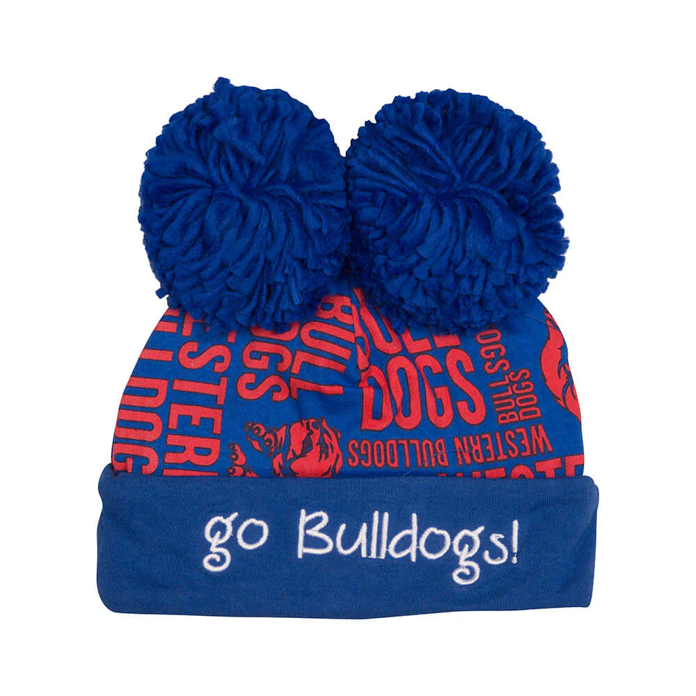 Western Bulldogs Babies Beanie - Image 2