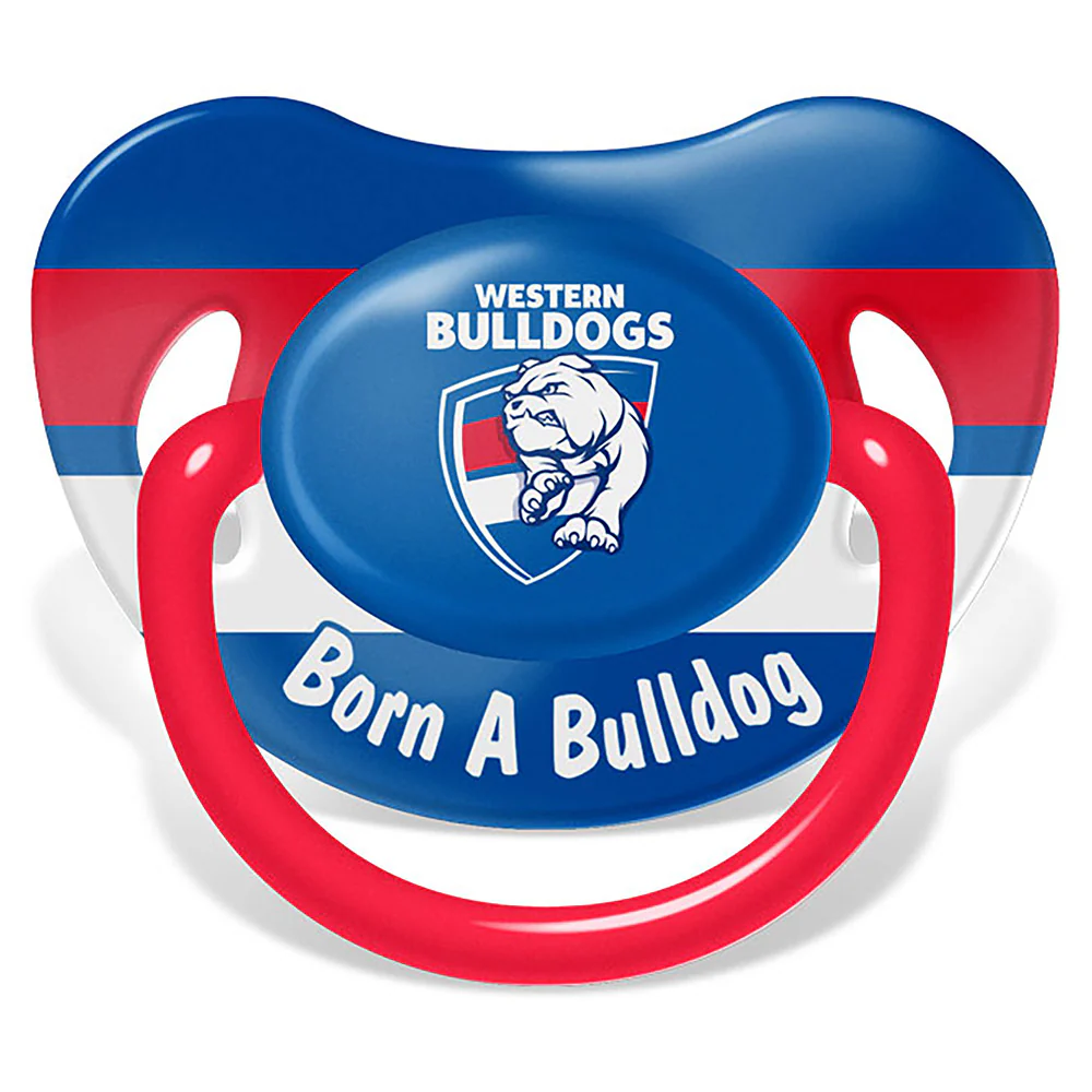 Western Bulldogs Baby Dummy