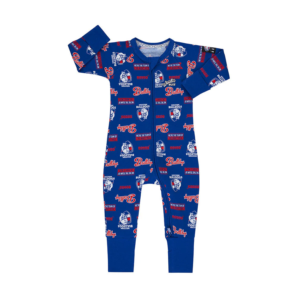 Western Bulldogs Bonds Zippy Wondersuit - Image 3