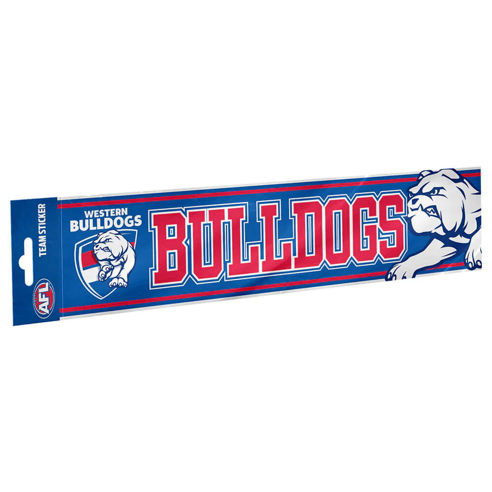 Western Bulldogs Bumper Sticker - Image 2
