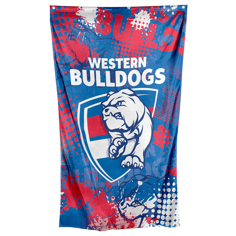 Western Bulldogs Cape Flag