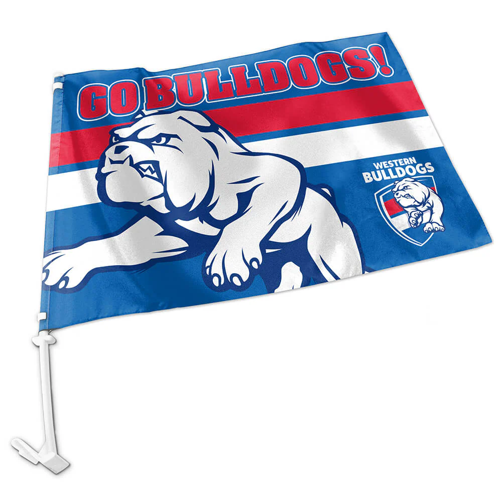 Western Bulldogs Car Flag - Image 2