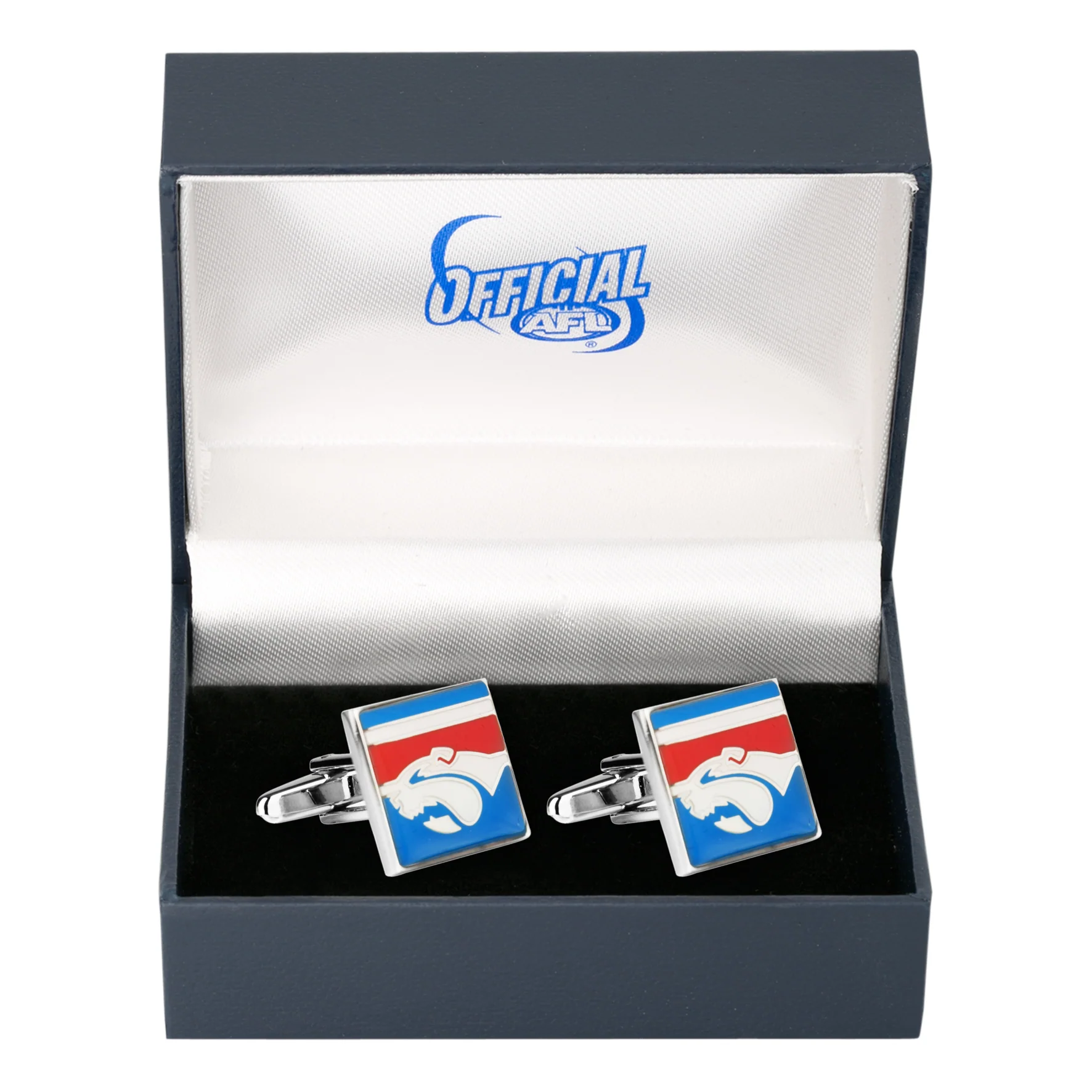 Western Bulldogs Coloured Cufflinks - Image 2