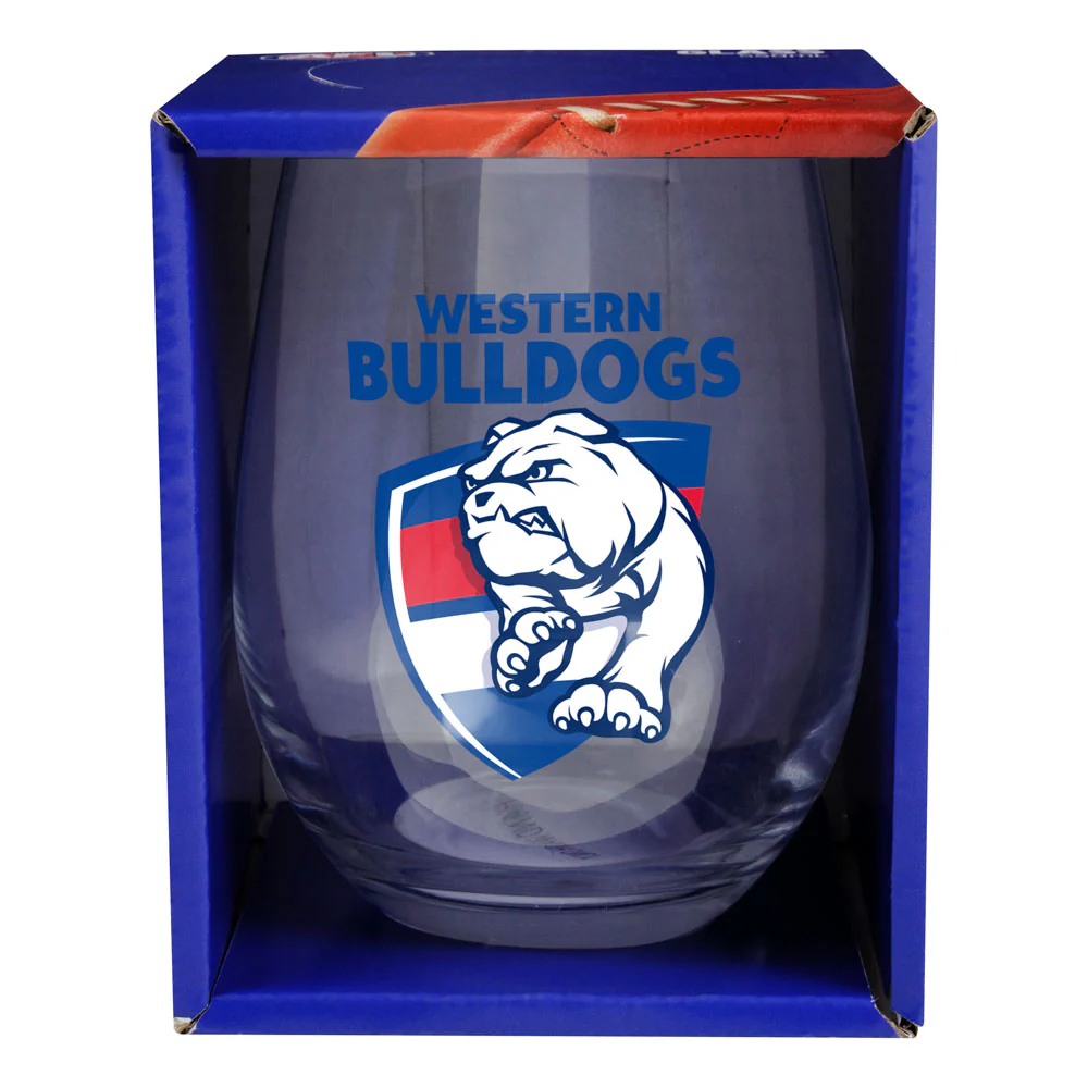 Western Bulldogs Globe Glass - Image 2