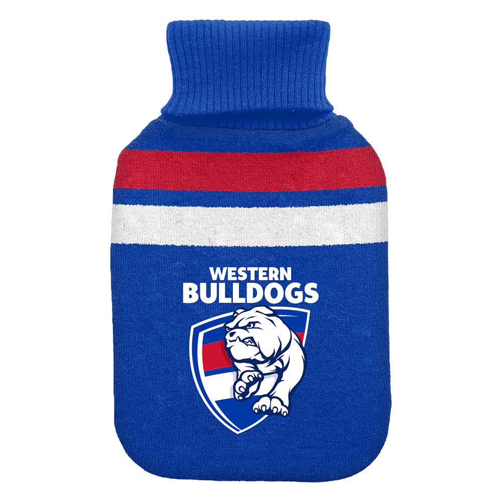 Western Bulldogs Hot Water Bottle & Cover - Image 2