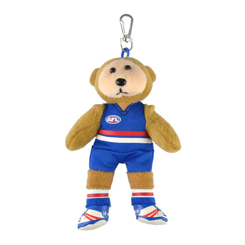 Western Bulldogs Keyclip Player Bear - Image 2
