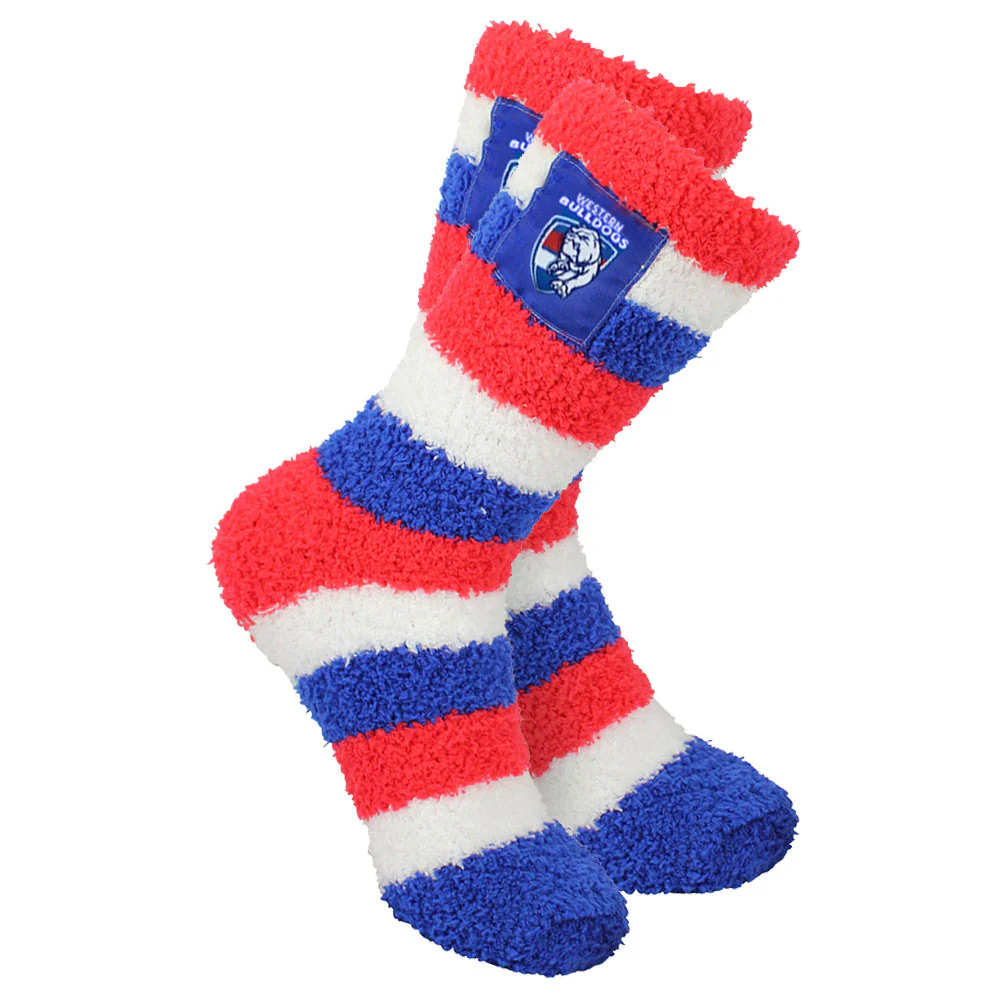 Western Bulldogs Ladies Bed Socks
