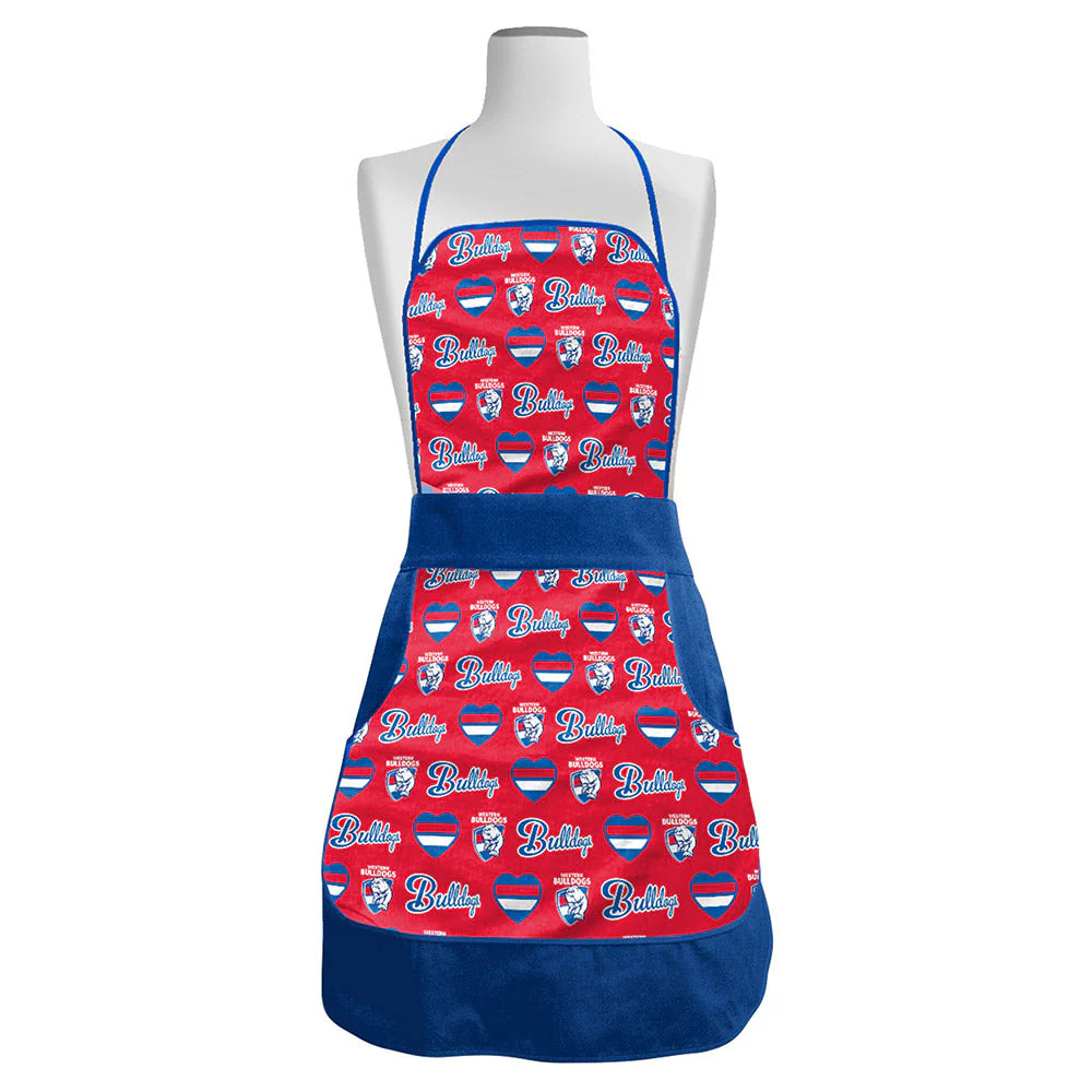 Western Bulldogs Ladies Retro Apron - Image 2