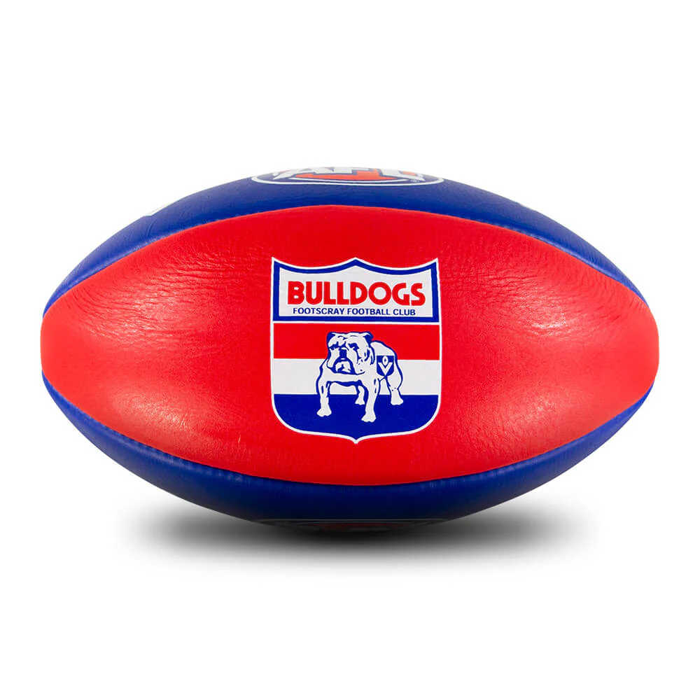 Western Bulldogs Leather Football - Size 5 - Image 6
