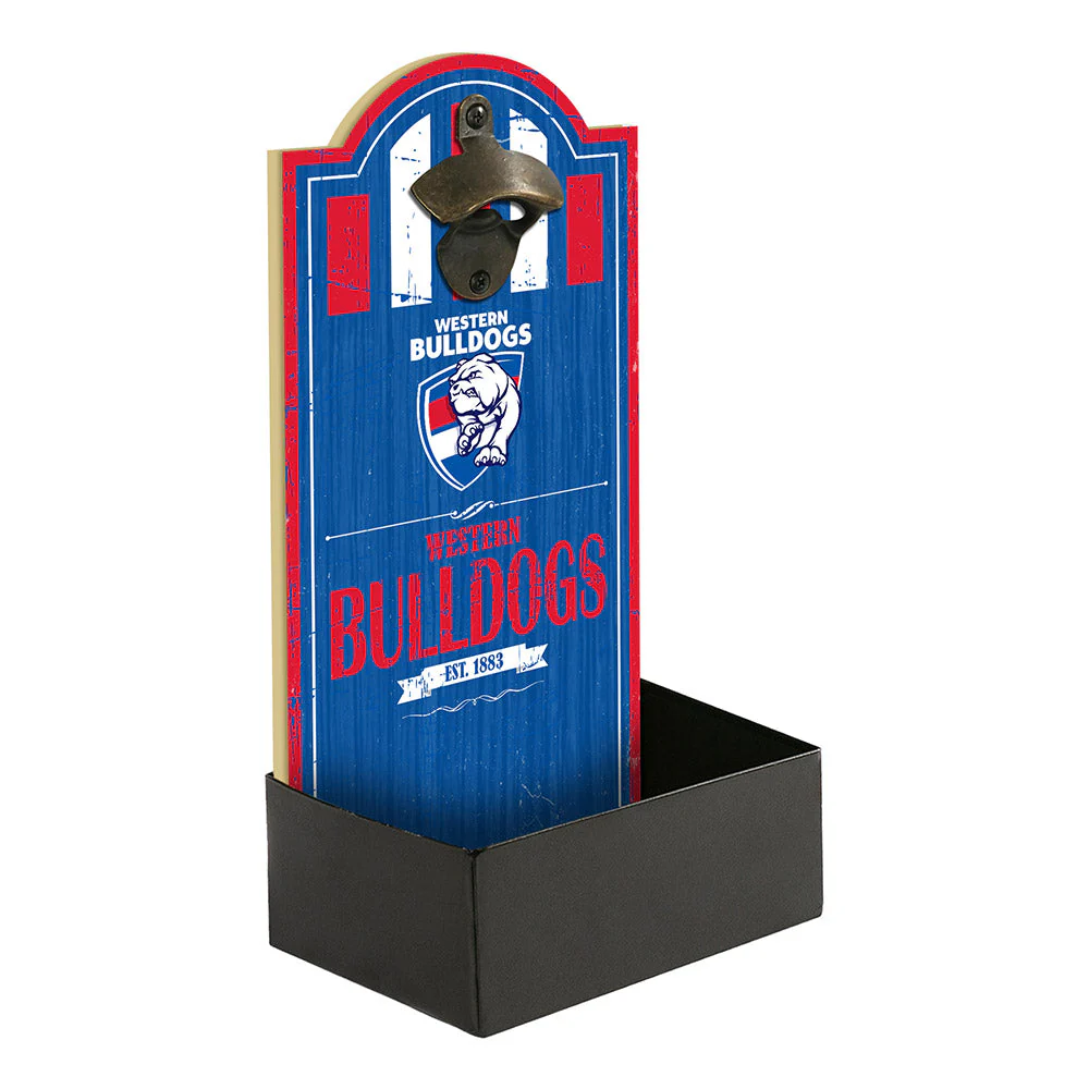 Western Bulldogs Mdf Bottle Opener - Image 2