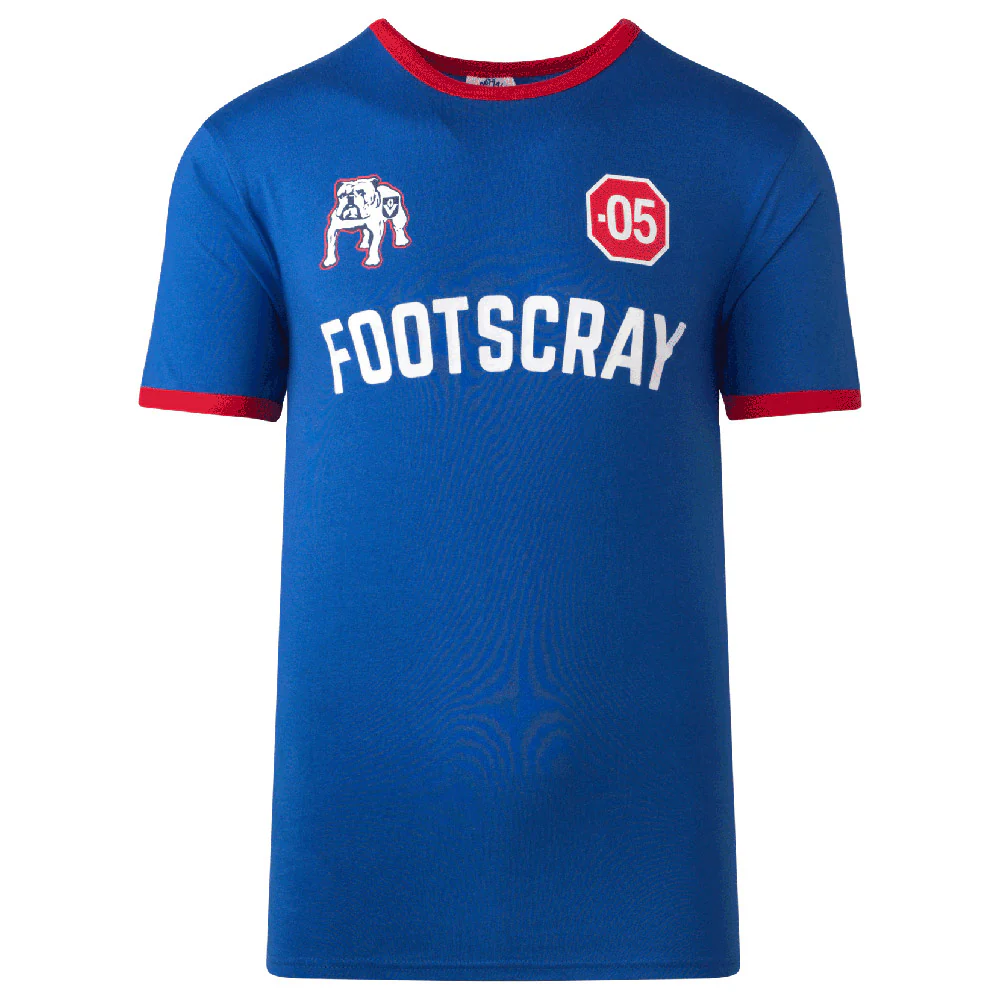 Western Bulldogs Mens Royal Throwback Tee