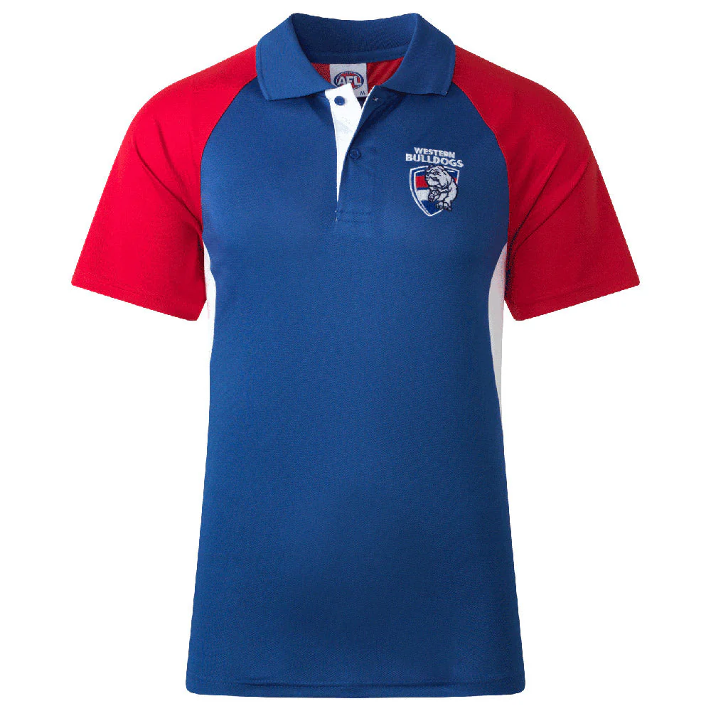 Western Bulldogs Mens Summer Premium Polo - Image 3