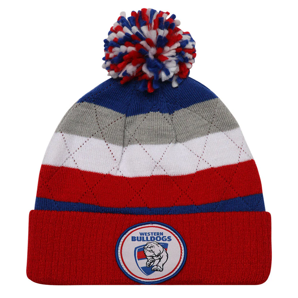 Western Bulldogs Mens Supporter Beanie - Image 2