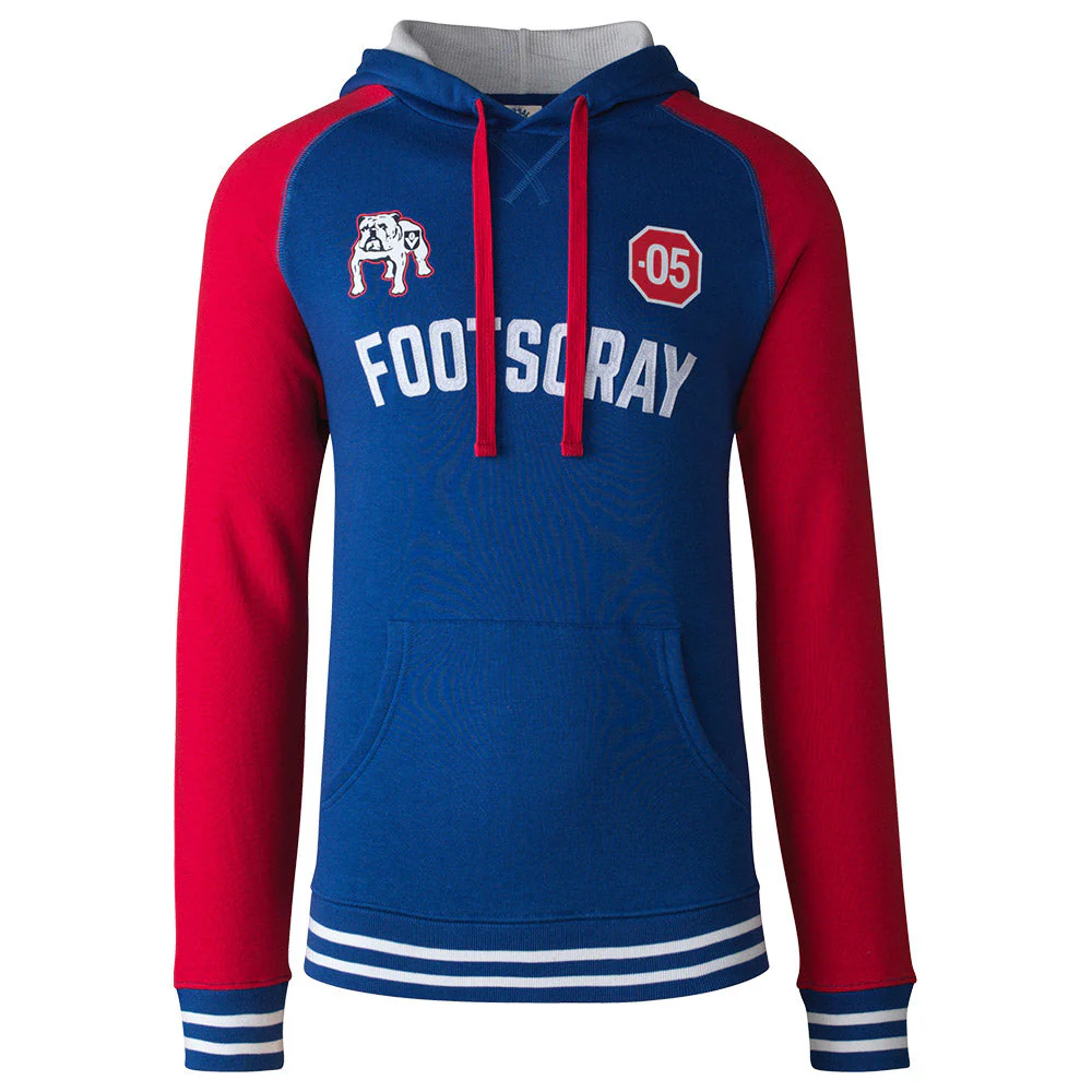 Western Bulldogs Mens Throwback Hood - Image 3