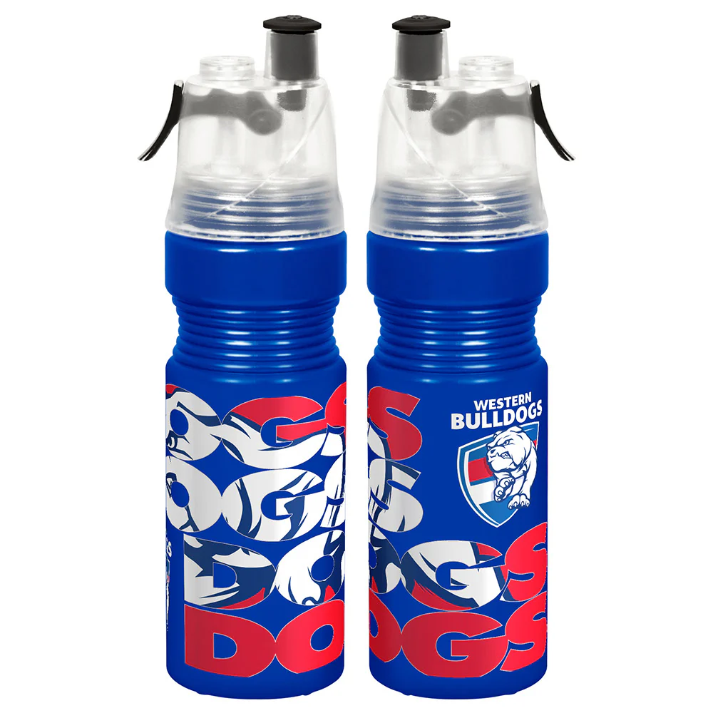 Western Bulldogs Misting Drink Bottle