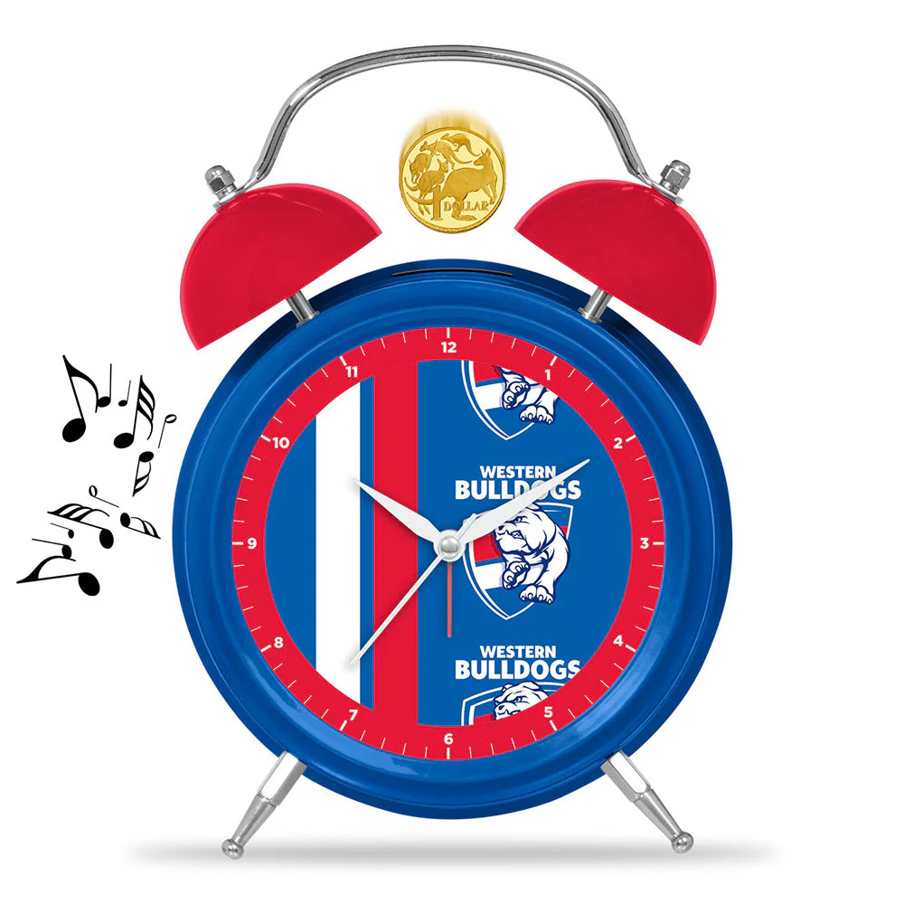 Western Bulldogs Musical Clock - Image 2