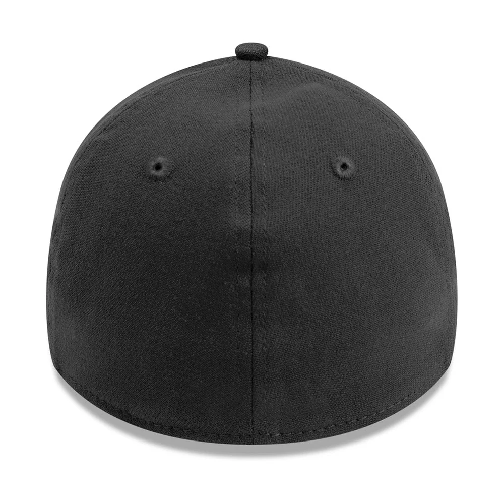Western Bulldogs New Era 39thirty Black On Black Cap - Image 5