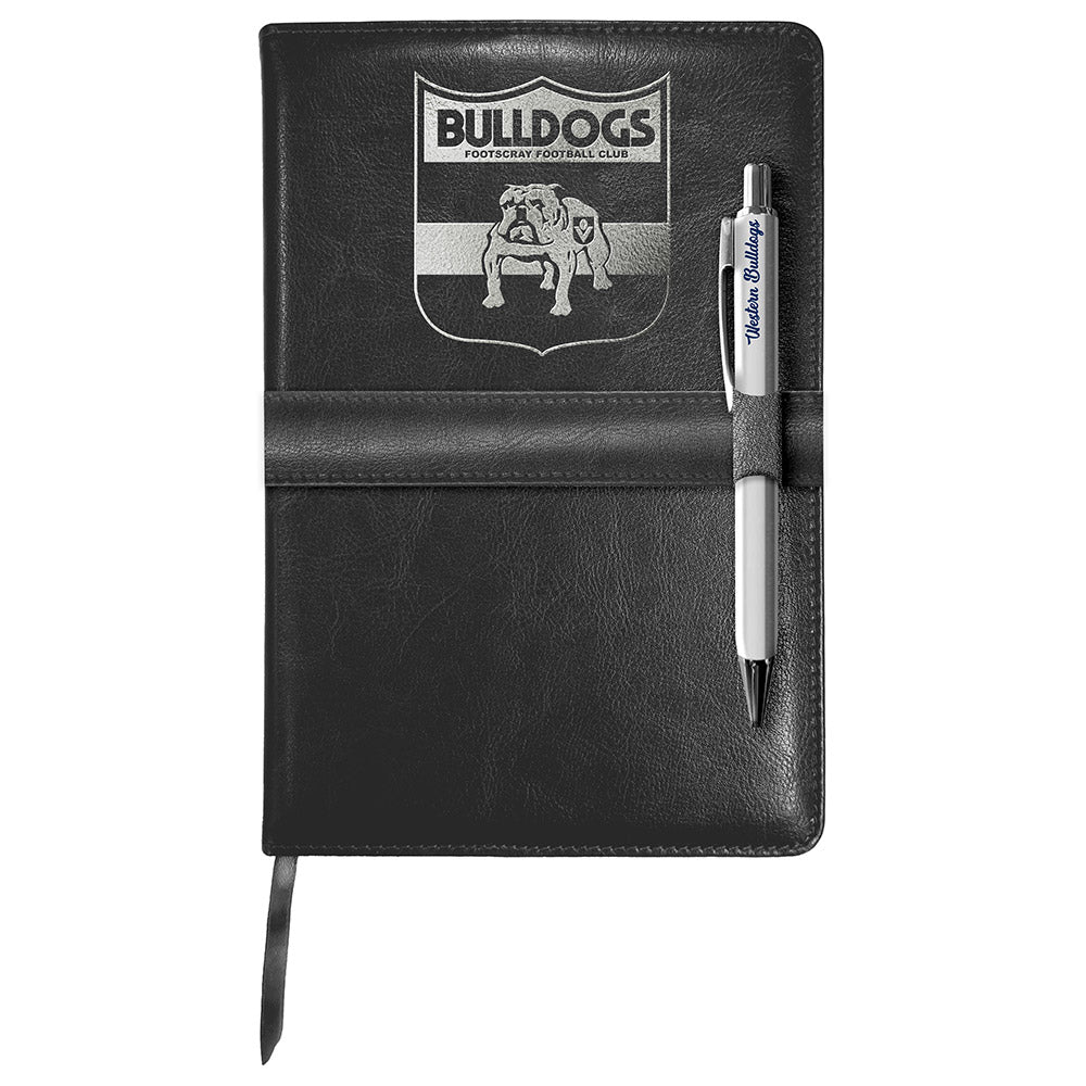 Western Bulldogs Notebook & Pen Gift Pack