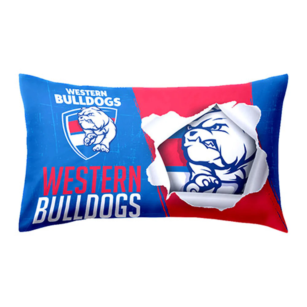 Western Bulldogs Pillow Case