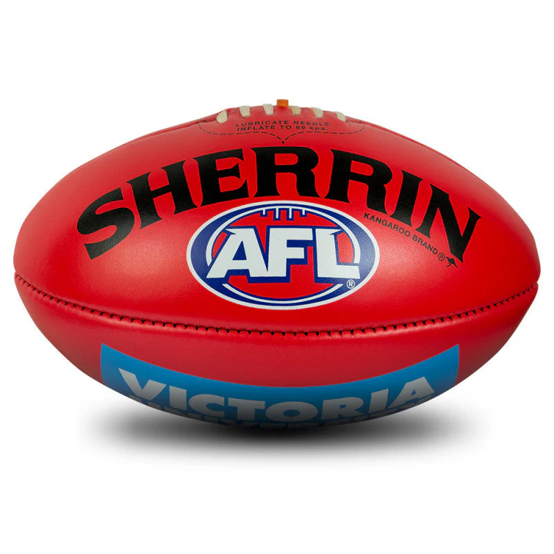 Western Bulldogs Red Official Game Ball - Image 7
