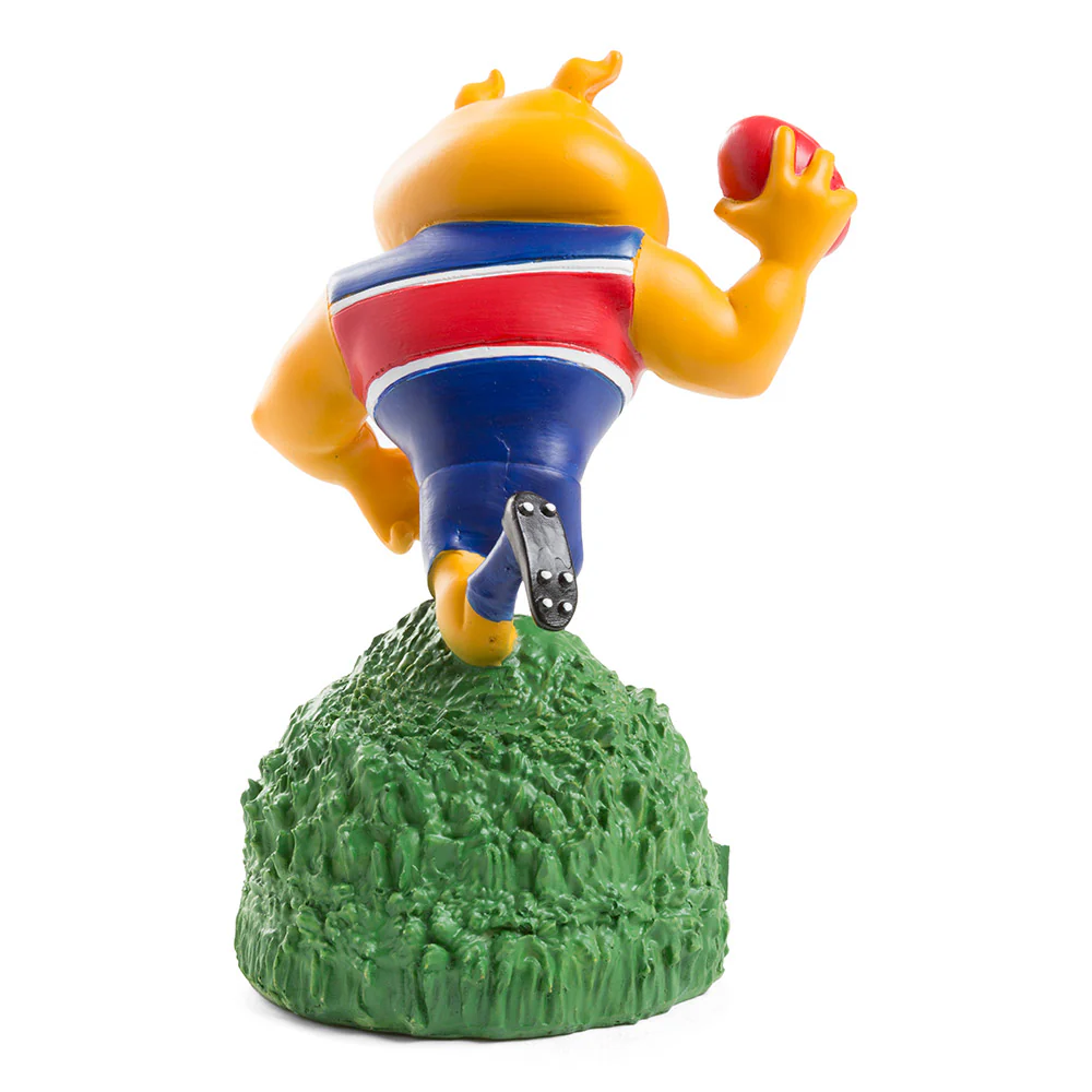 Western Bulldogs Retro Mascot Mini Statue Figurine - Image 2
