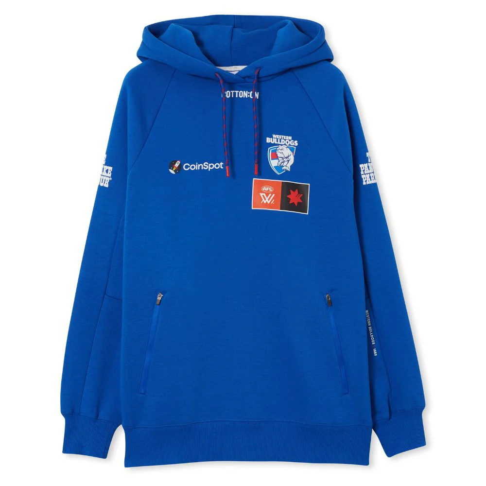 Western Bulldogs Season 9 AFLW Authentic Adult Hoodie