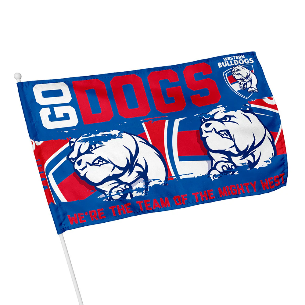 Western Bulldogs Small Supporter Flag