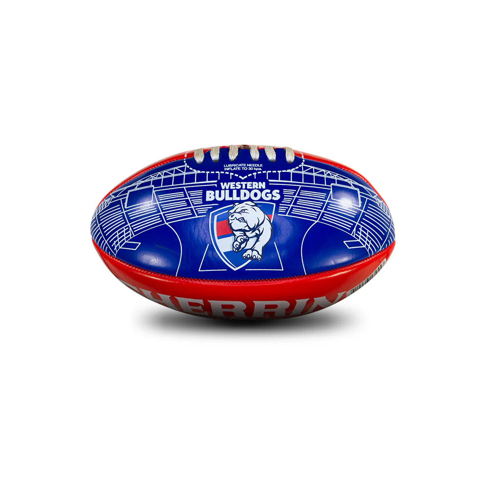Western Bulldogs Softie  20cm Football