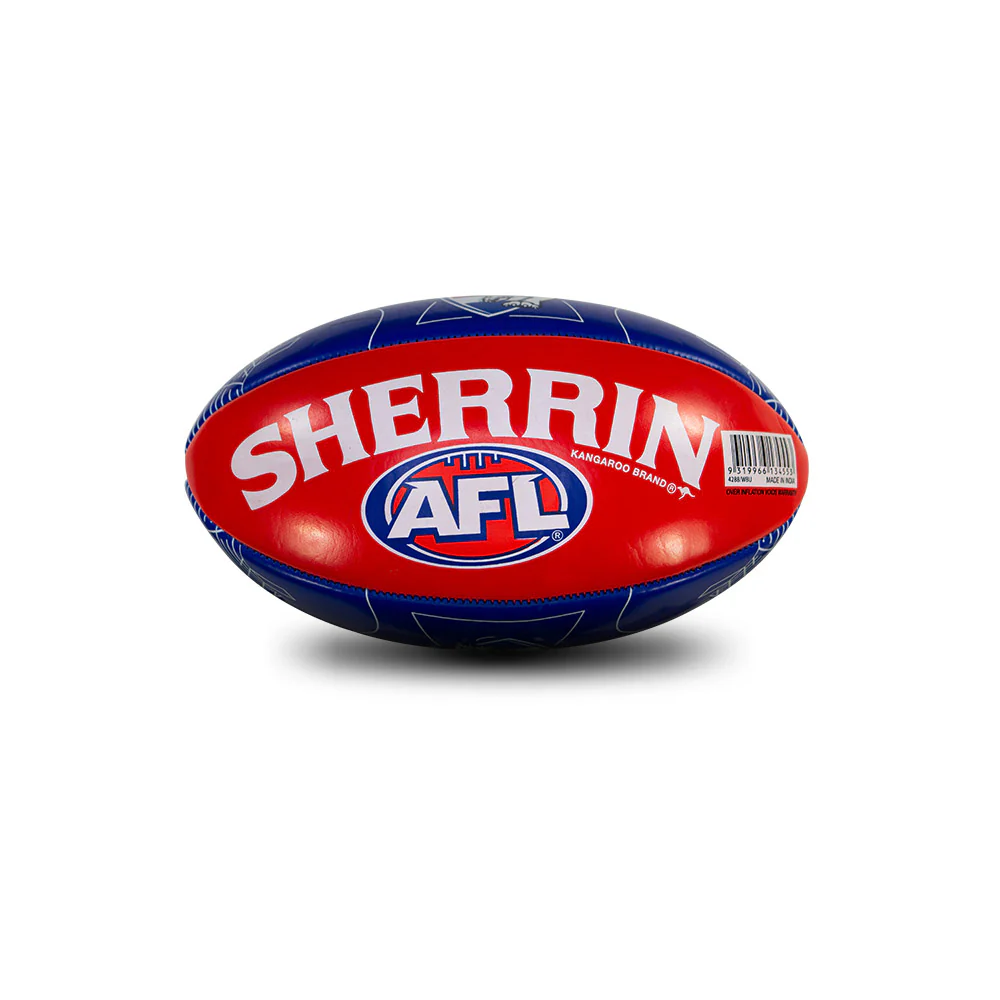 Western Bulldogs Softie  20cm Football - Image 2