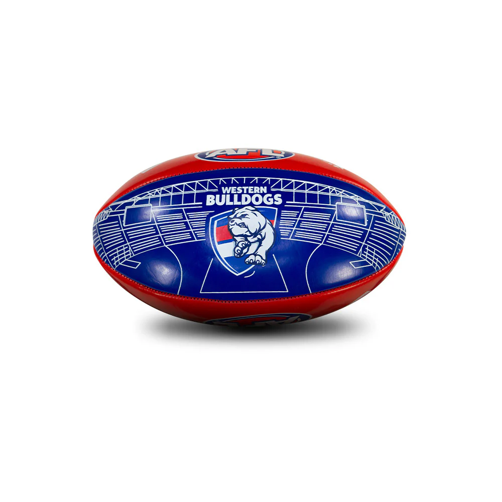 Western Bulldogs Softie  20cm Football - Image 3