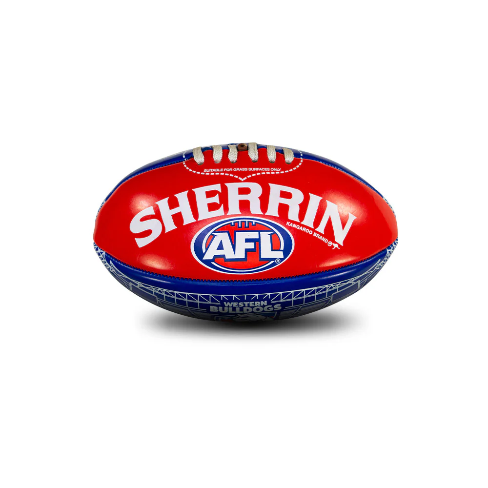 Western Bulldogs Softie  20cm Football - Image 4