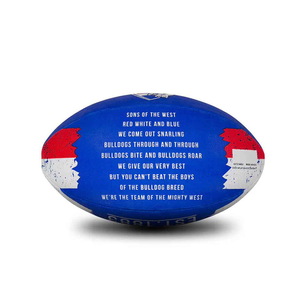Western Bulldogs Song Football - Size 2 - Image 4