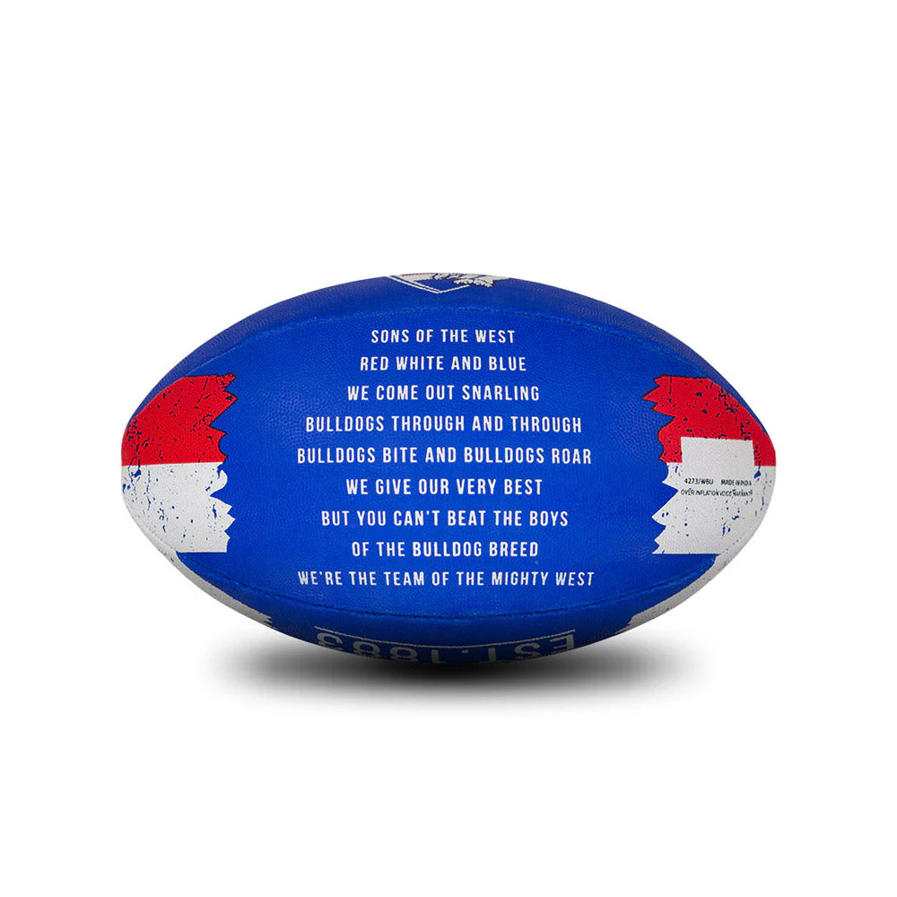Western Bulldogs Song Football - Size 2 - Image 7