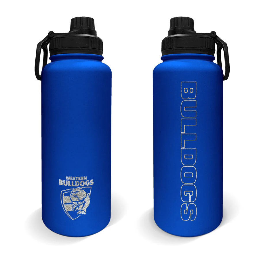Western Bulldogs Stainless Steel Insulated Drink Bottle 960ml
