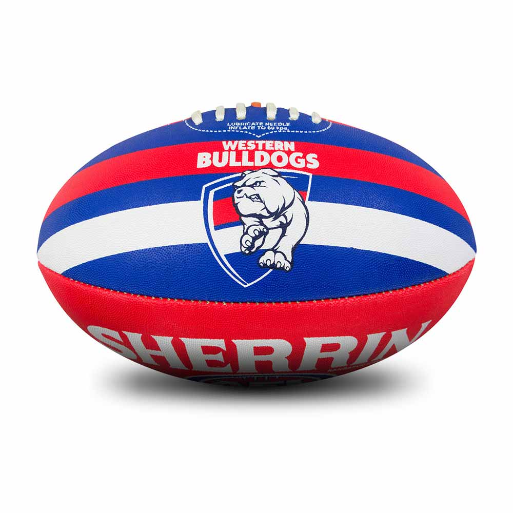 Western Bulldogs Synthetic Football - Size 5 - Image 5