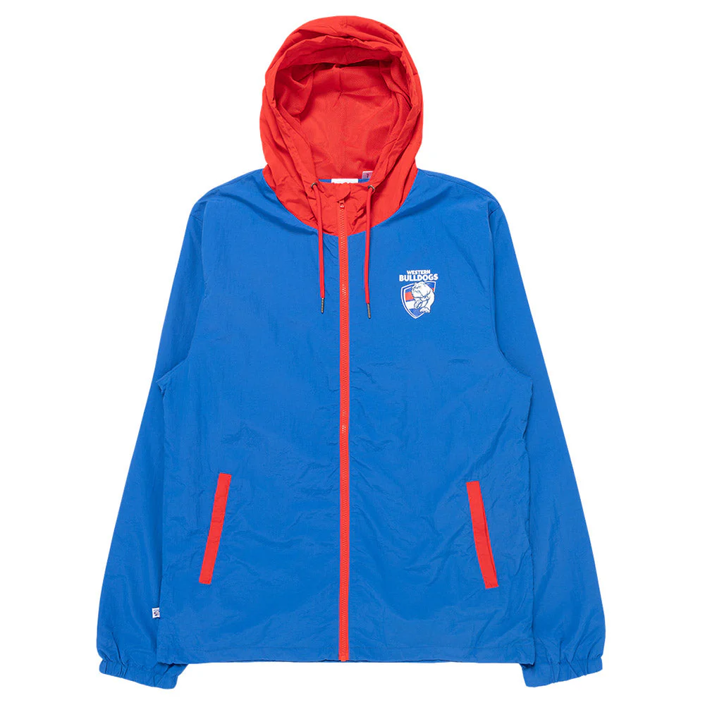 Western Bulldogs Team Crest Full Zip Nylon Windbreaker - Image 5