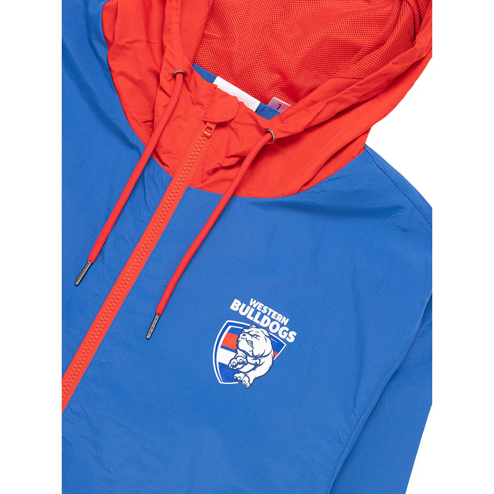 Western Bulldogs Team Crest Full Zip Nylon Windbreaker - Image 7
