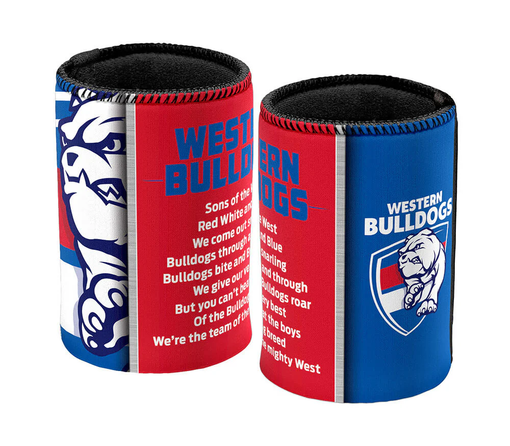 Western Bulldogs Team Song Can Cooler - Image 2