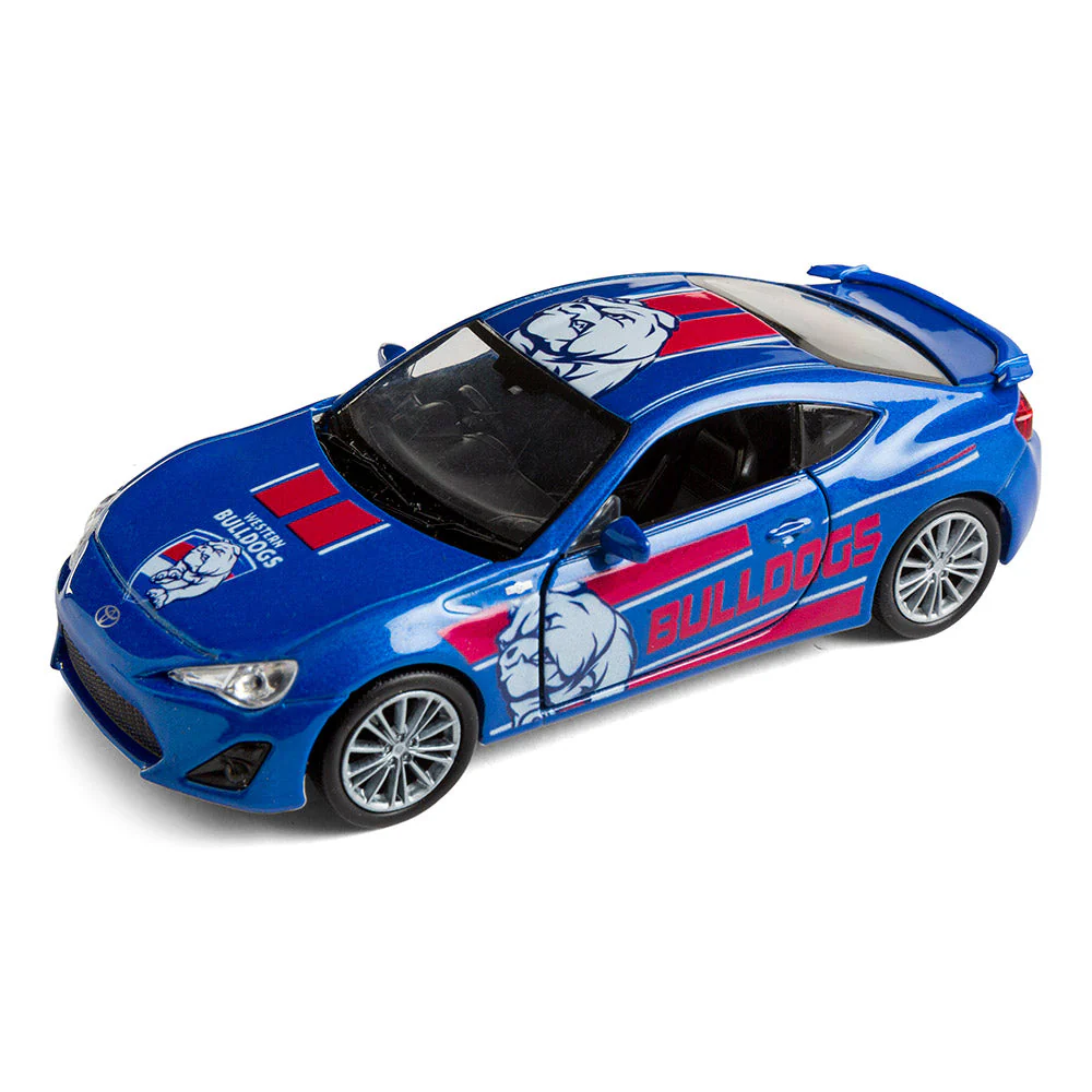 Western Bulldogs Toyota 86 Model Diecast Car - Image 2