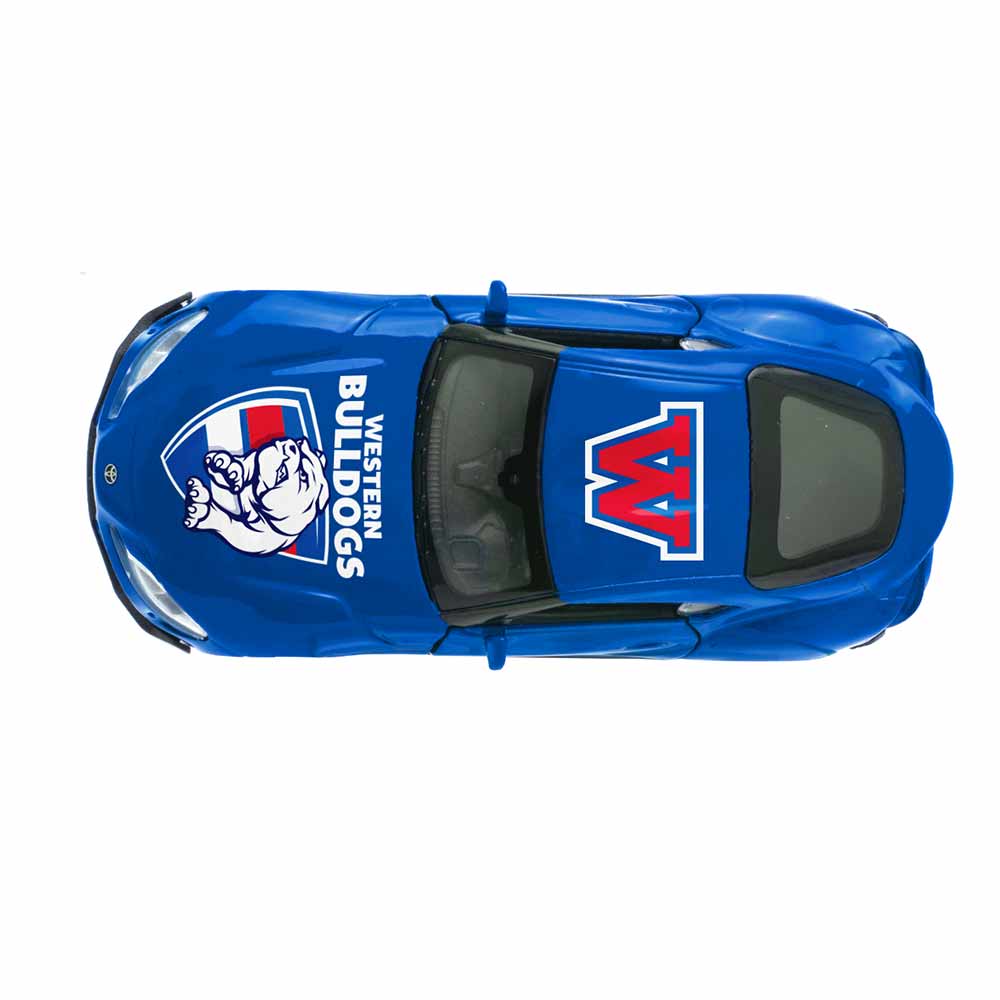 Western Bulldogs Toyota Supra Model Car - Image 4