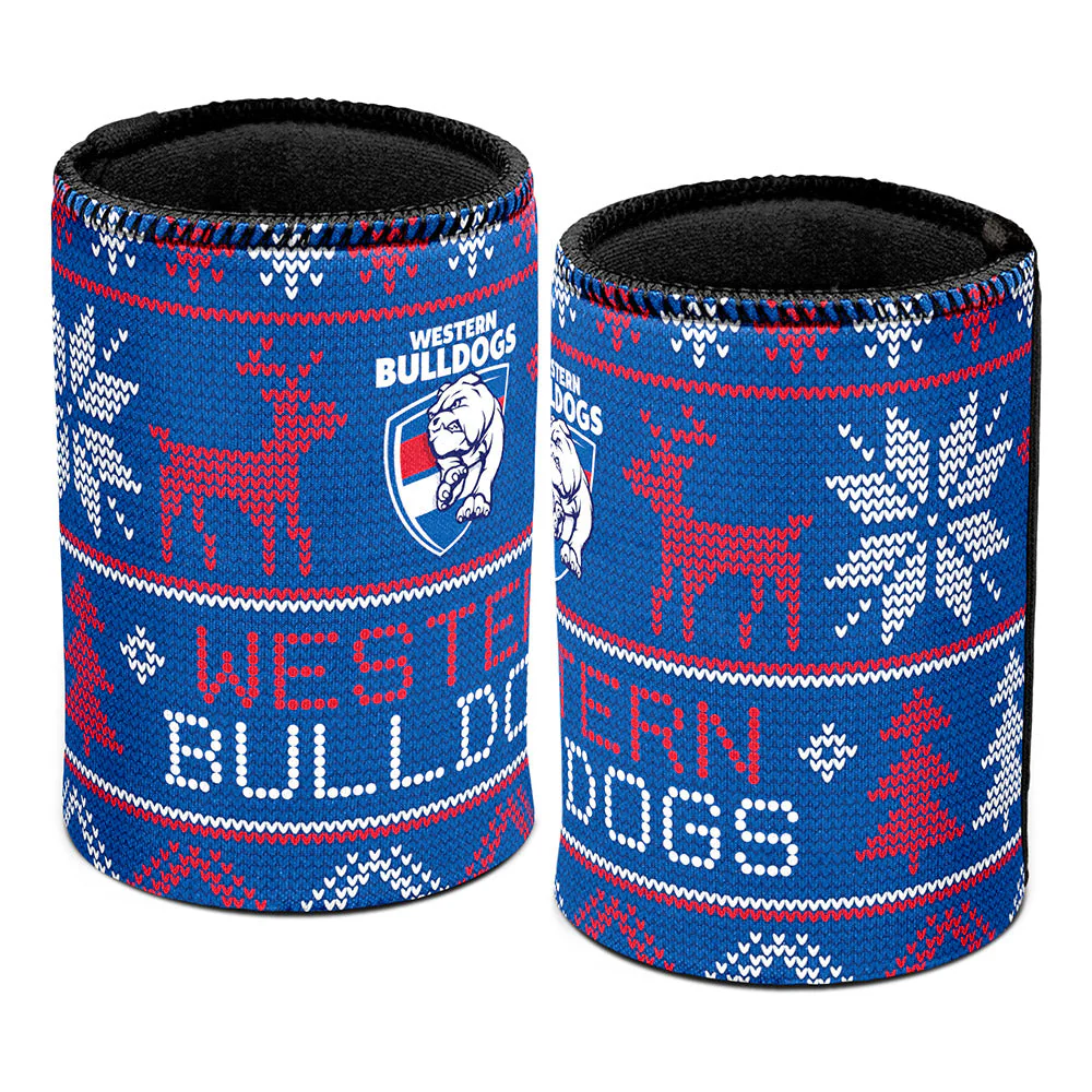 Western Bulldogs Christmas Can Cooler - Image 2
