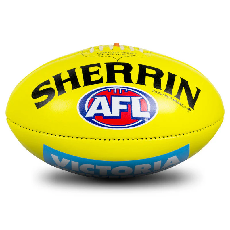 Western Bulldogs Yellow Official Game Ball - Image 8